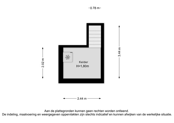 Floorplan - Schapenweg 13, 7038 BR Zeddam
